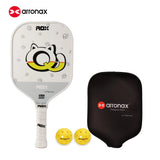 ARRONAX Kids Pickleball Paddle – Lightweight 13mm Fiberglass Junior Paddle for Kids (215g ±)