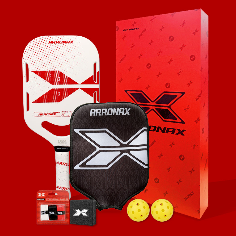 Elite X3 Carbon Traction Pickleball Paddle (16mm) - Arronax.