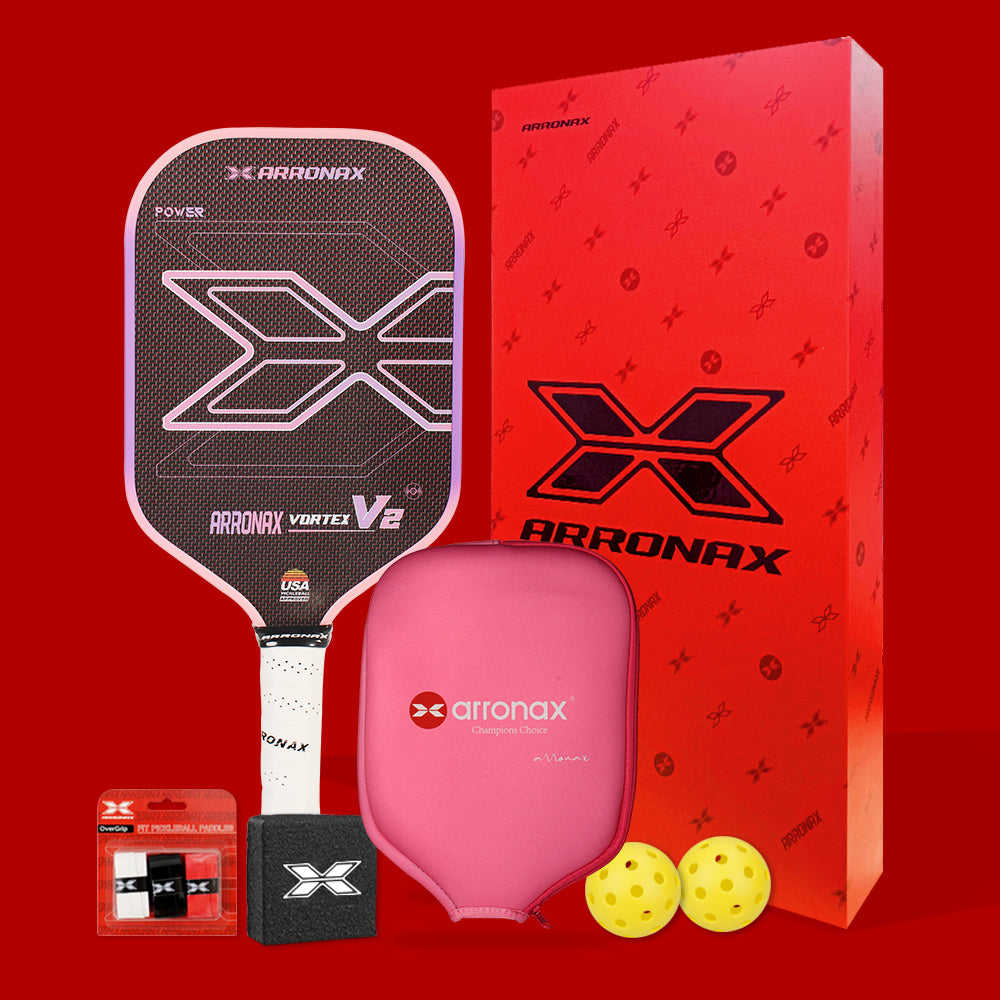 Vortex V2 Carbon Fiber Pickleball Paddle (16mm) - Arronax.