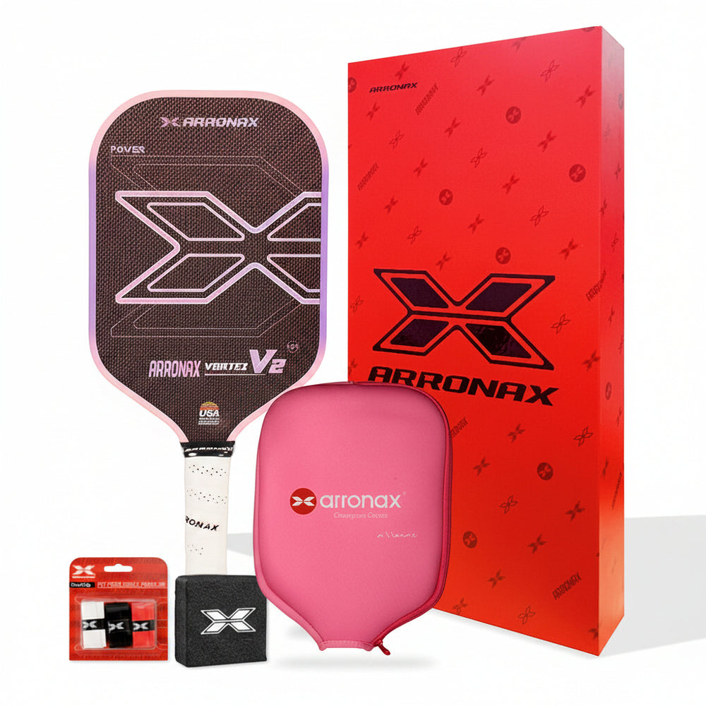Vortex V2 Carbon Fiber Pickleball Paddle (16mm) - Arronax.