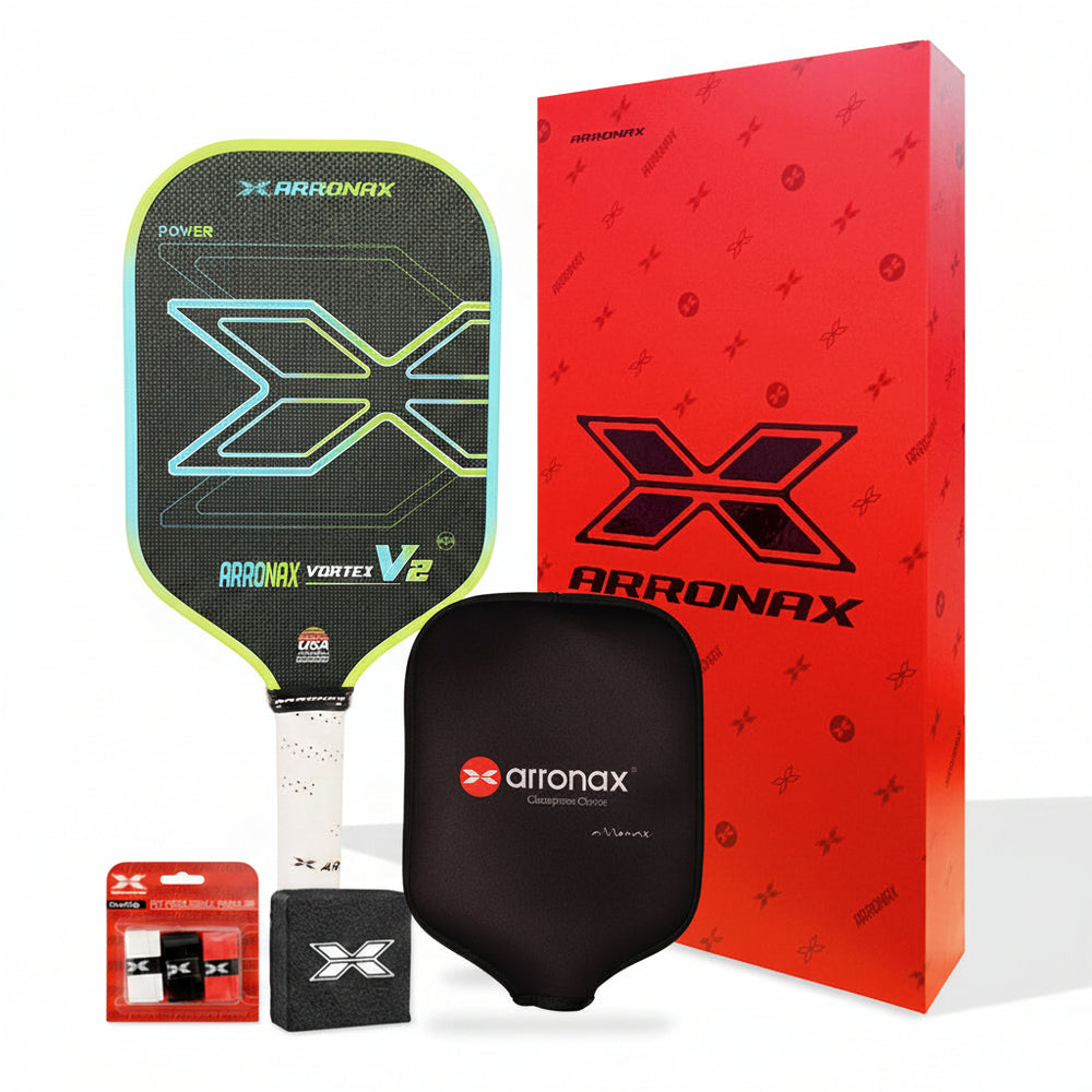 Vortex V2 Carbon Fiber Pickleball Paddle (16mm) - Arronax.
