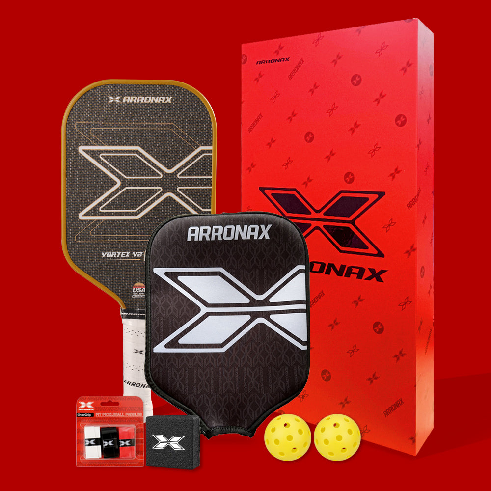 Vortex V2 Carbon Fiber Pickleball Paddle (16mm) - Arronax.