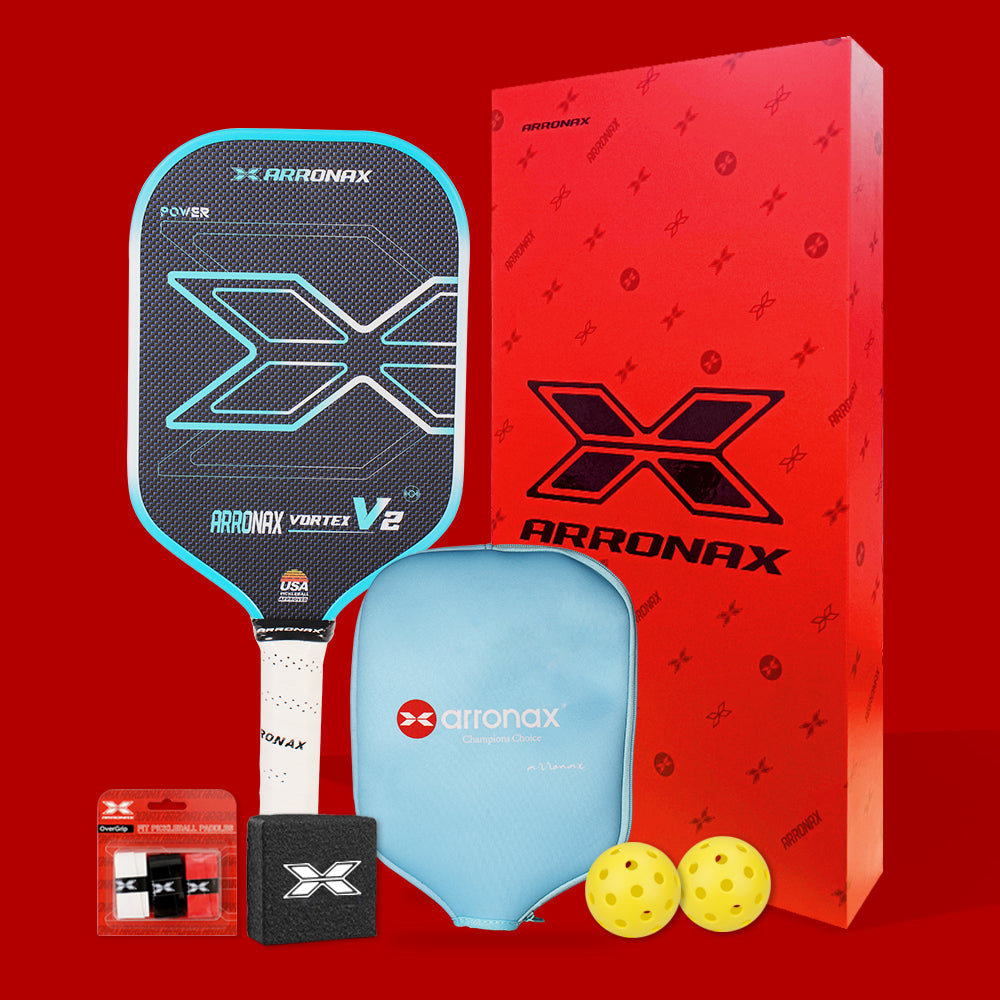 Vortex V2 Carbon Fiber Pickleball Paddle (16mm) - Arronax.