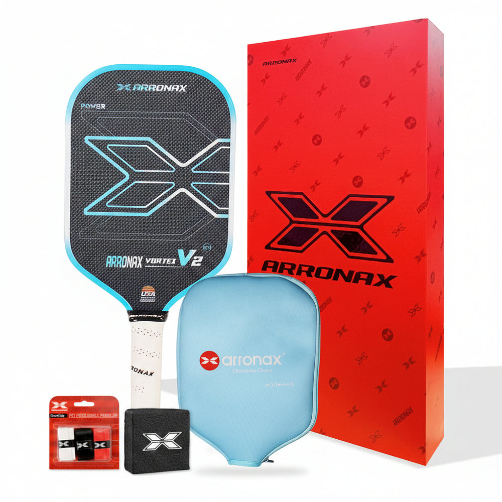 Vortex V2 Carbon Fiber Pickleball Paddle (16mm) - Arronax.
