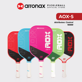 ARRONAX AOX-5 Series Fiberglass Pickleball Paddle - Cold Press Cut Design for Beginners