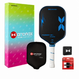 ARRONAX THUNDER 10 Gen 4 Foam Core Carbon Fiber Pickleball Paddle (EPP + EVA Dual Core, 16mm Power Series)