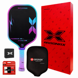 ARRONAX THUNDER 10 Gen 4 Foam Core Carbon Fiber Pickleball Paddle (EPP + EVA Dual Core, 16mm Power Series)