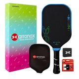 ARRONAX Boost-1 Pickleball Paddle 16mm | MPP+EVA Core | T700 Carbon Fiber | Power & Control | Large Sweet Spot Paddle