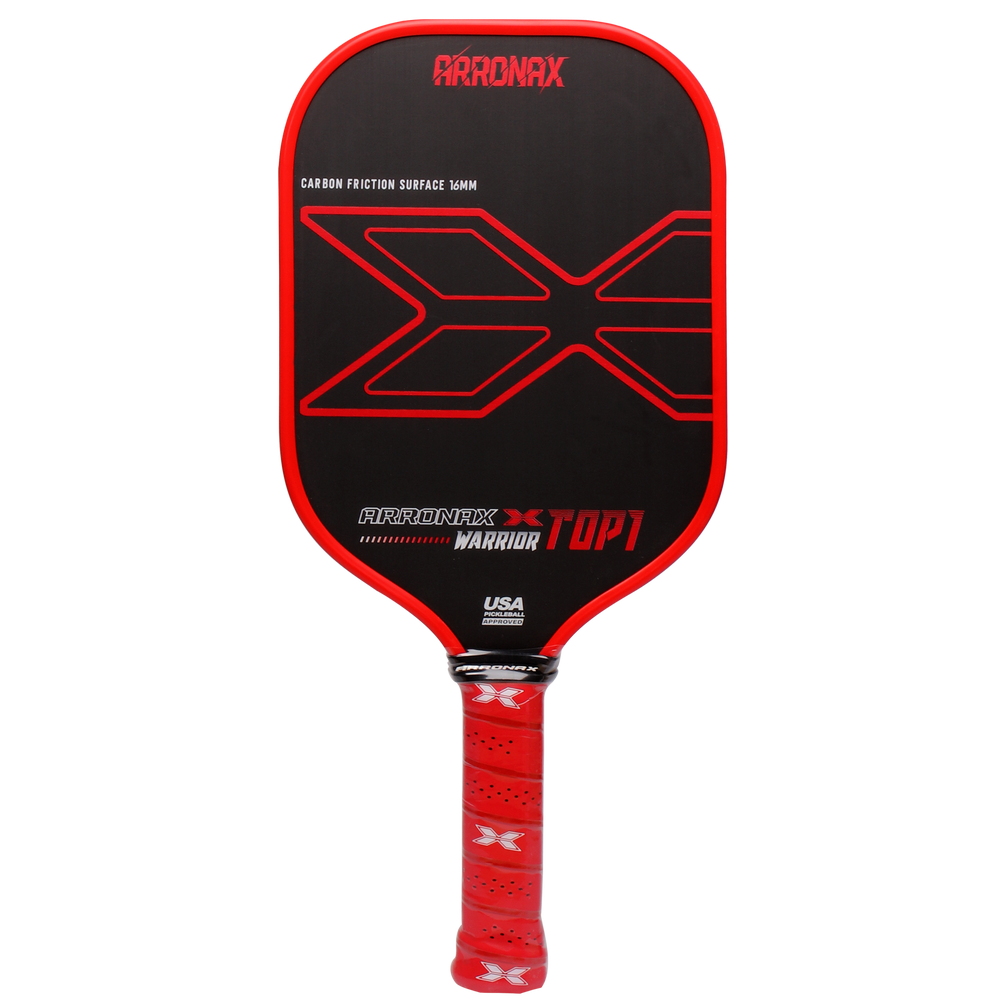 Warrior X Top 1 Pickleball Balanced Paddle (16mm) - Arronax.