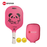 ARRONAX Kids Pickleball Panda Paddle – Lightweight 13mm Fiberglass Junior Paddle for Kids (215g ±)