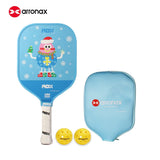 ARRONAX Kids Pickleball Paddle – Lightweight 13mm Fiberglass Junior Paddle for Kids (215g ±)