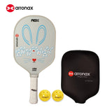 ARRONAX Kids Pickleball Paddle – Lightweight 13mm Fiberglass Junior Paddle for Kids (215g ±)
