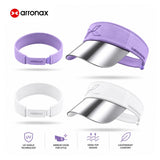 Arronax Mirror Visor Cap Open-Top Lightweight Sports Visor