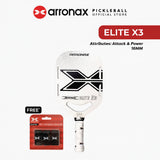 Elite X3 Carbon Traction Pickleball Paddle (16mm) - Arronax.