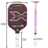 Vortex V2 Carbon Fiber Pickleball Paddle (16mm)