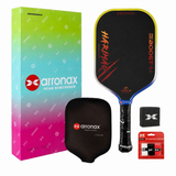 ARRONAX Boost-1 Pickleball Paddle 16mm | MPP+EVA Core | T700 Carbon Fiber | Power & Control | Large Sweet Spot Paddle