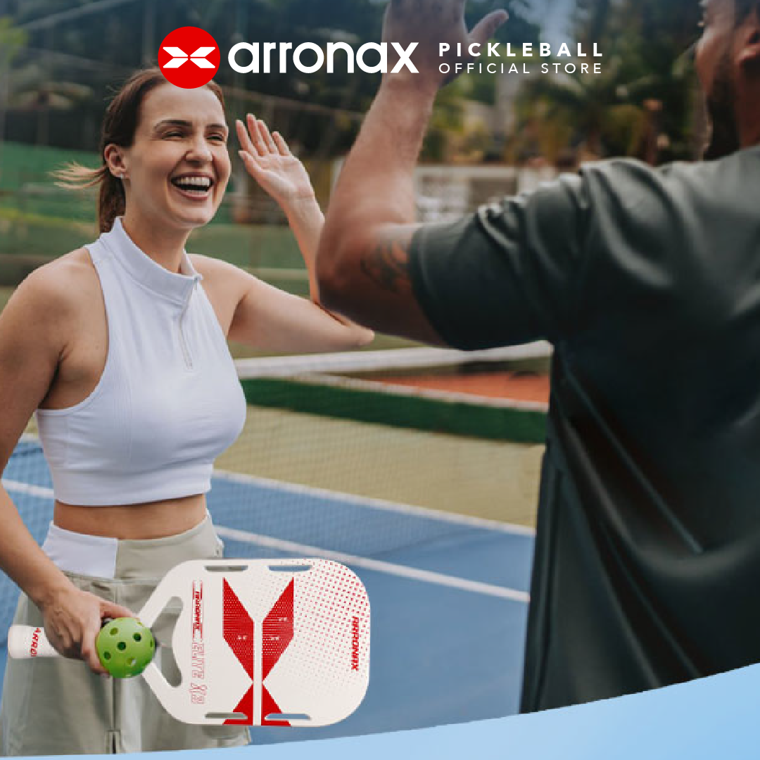 Elite X3 Carbon Traction Pickleball Paddle (16mm) - Arronax.