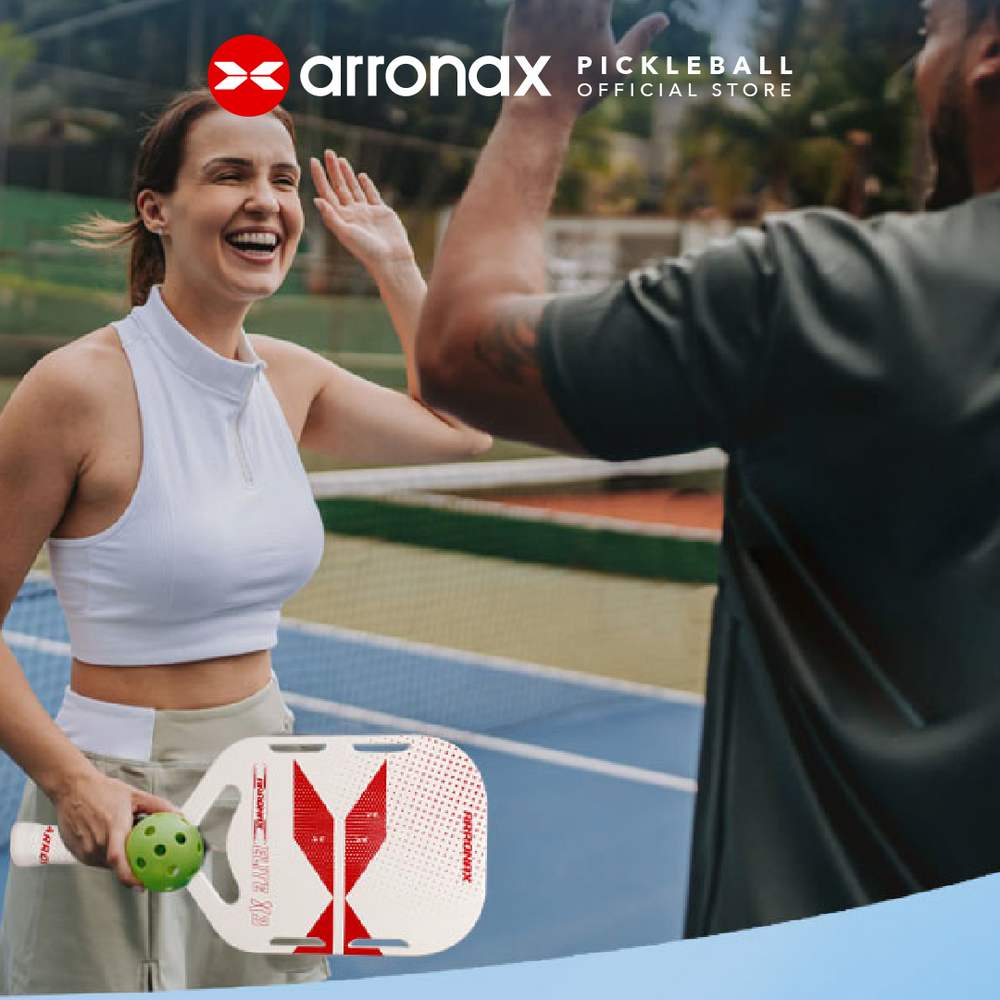 Elite X3 Carbon Traction Pickleball Paddle (16mm) - Arronax.