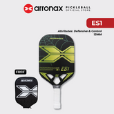 Performance ES1 Carbon Fiber Pickleball Paddle (13mm) - Arronax.