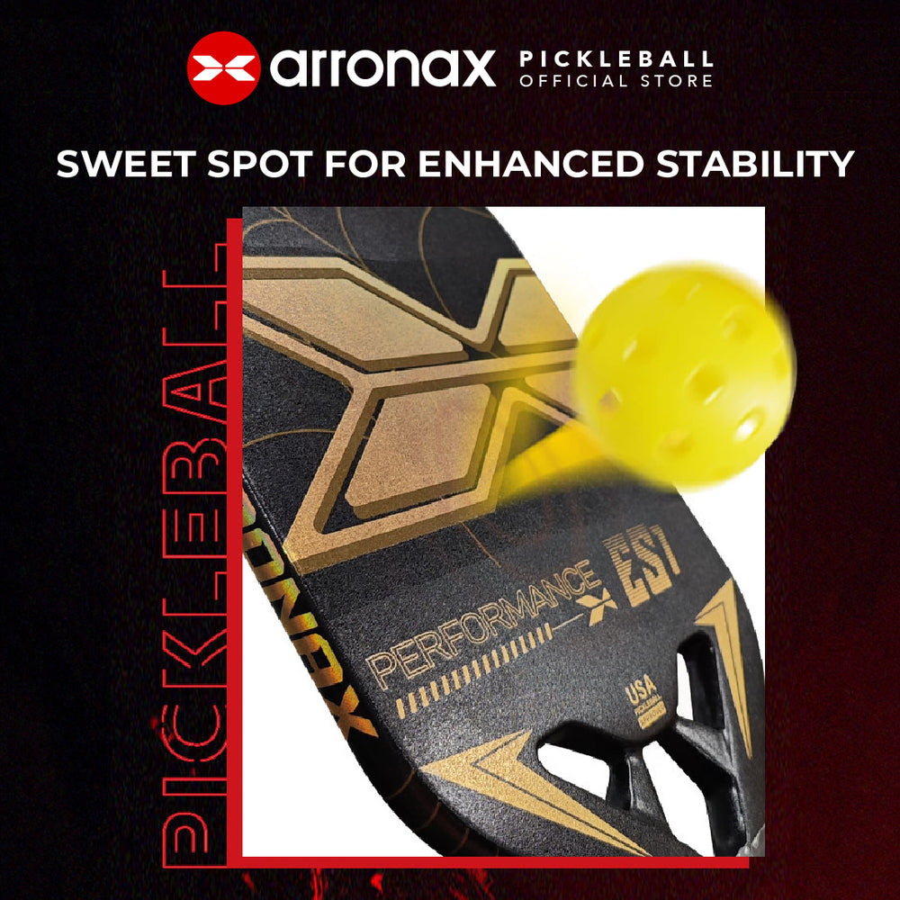 Performance ES1 Carbon Fiber Pickleball Paddle (13mm) - Arronax.