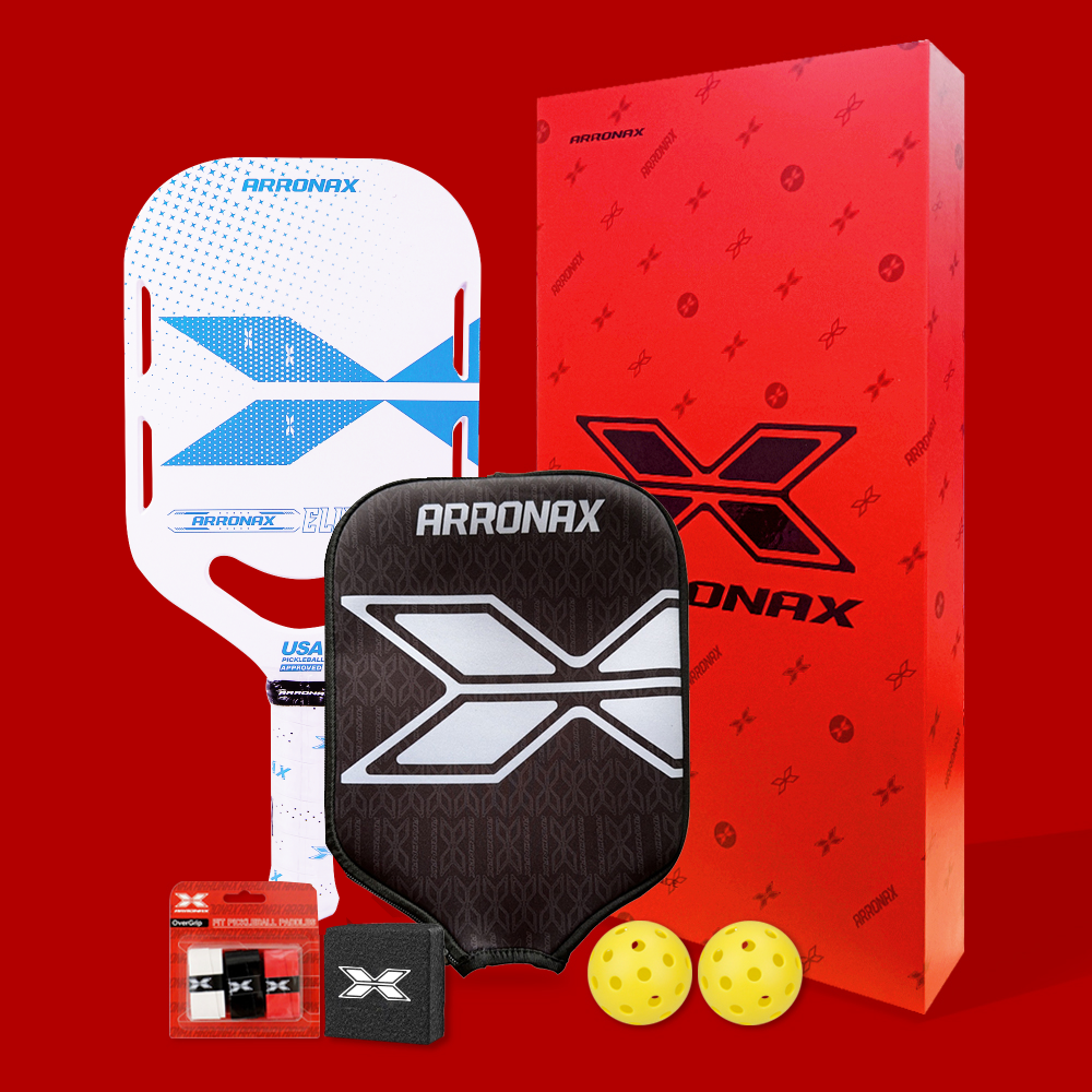 Elite X3 Carbon Traction Pickleball Paddle (16mm) - Arronax.