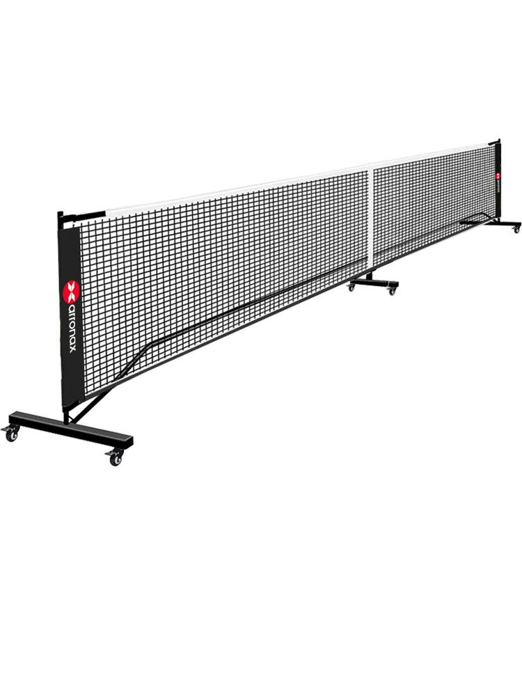 ARRONAX Tournament-Grade Pickleball Net Heavy-Duty Galvanized Steel Frame with 360° Wheels and All-Weather Durability