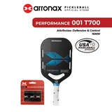 Performance 001 T700 Carbon Fiber Pickleball Paddle (16mm) - Arronax.