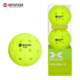 X-5 Elite Pro 40-Hole PE Tournament-Grade Pickleball 6-Pcs (Upgraded)