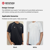 ARRONAX Performance Round Neck Sports Shirt