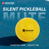 ARRONAX Silent Pickleball Training Ball – Soft PU Foam Design, 60% Noise Reduction for Indoor & Home Practice