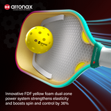 Arronax KVL004 Kevlar Carbon Fiber Pickleball Paddle 16mm