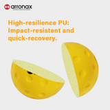 ARRONAX Silent Pickleball Training Ball – Soft PU Foam Design, 60% Noise Reduction for Indoor & Home Practice