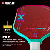 Arronax KVL004 Kevlar Carbon Fiber Pickleball Paddle 16mm
