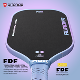 Arronax AURORA T700 Carbon Fiber Pickleball Paddle | FDF Yellow Foam Drive System | USA Pickleball Approved