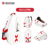 ARRONAX AOX99 Pickleball Backpack - Carbon PU Insulated, Multifunctional Dual-Shoulder Design for Men and Women