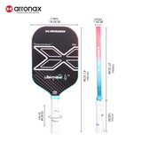 ARRONAX Lightning L1 Thermoformed 3K Carbon Pickleball Paddle – Power & Attack 16mm