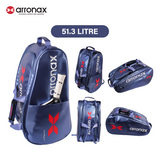 ARRONAX AOX99 Pickleball Backpack - Carbon PU Insulated, Multifunctional Dual-Shoulder Design for Men and Women