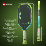 Arronax KVL004 Foam Core Kevlar Carbon Fiber Pickleball Paddle 16mm