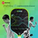 ARRONAX DELLFORCE F1 18K Carbon Fiber Control & Power Pickleball Paddle (16mm)