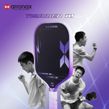 ARRONAX THUNDER 10 Gen 4 Foam Core Carbon Fiber Pickleball Paddle (EPP + EVA Dual Core, 16mm Power Series)