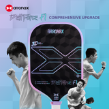 ARRONAX DELLFORCE F1 18K Carbon Fiber Control & Power Pickleball Paddle (16mm)