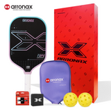 ARRONAX TOP 2 Pickleball Paddle | 2025 Thermoformed EVA+PP Core | T700+3K Carbon Fiber | 16mm | Balance Style