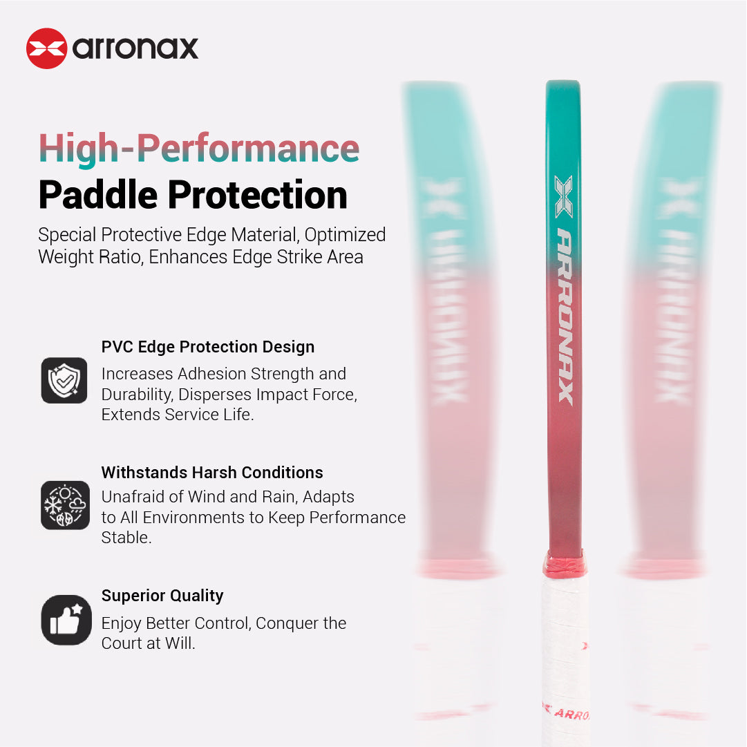 ARRONAX TOP 2 Pickleball Paddle | 2025 Thermoformed EVA+PP Core | T700+3K Carbon Fiber | 16mm | Balance Style