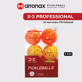 X-3 Supreme Indoor 26/40-Hole TPE Performance Pickleball - Arronax.