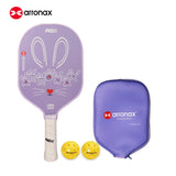 ARRONAX Kids Pickleball Rabbit Paddle – Lightweight 13mm Fiberglass Junior Paddle for Kids (215g ±) (Copy)