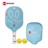 ARRONAX Kids Pickleball Rabbit Paddle – Lightweight 13mm Fiberglass Junior Paddle for Kids (215g ±) (Copy)