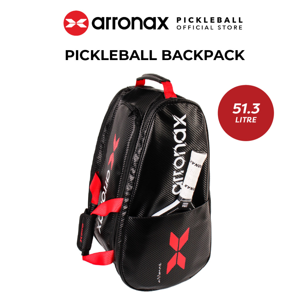 ARRONAX AOX99 Pickleball Backpack - Carbon PU Insulated, Multifunctional Dual-Shoulder Design for Men and Women - Arronax.