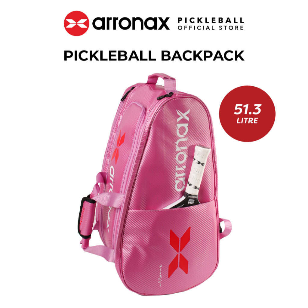 ARRONAX AOX99 Pickleball Backpack - Carbon PU Insulated, Multifunctional Dual-Shoulder Design for Men and Women - Arronax.