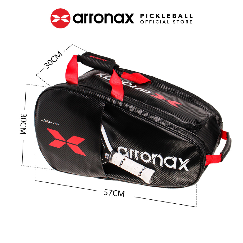 ARRONAX AOX99 Pickleball Backpack - Carbon PU Insulated, Multifunctional Dual-Shoulder Design for Men and Women - Arronax.