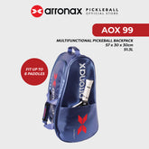 ARRONAX AOX99 Pickleball Backpack - Carbon PU Insulated, Multifunctional Dual-Shoulder Design for Men and Women - Arronax.